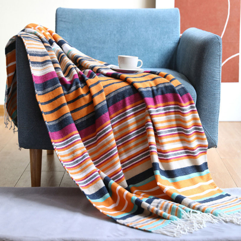 Outdoor Camping Tv - Couverture de lit mexicaine, couverture de