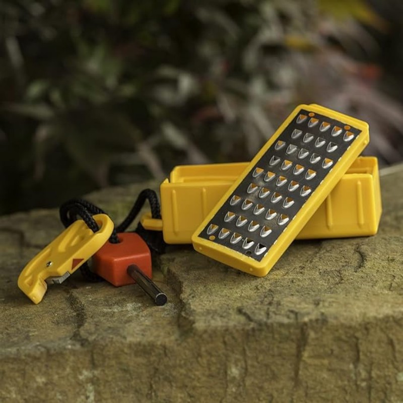Fire Starter Flint - Allume-feu d'urgence multifonctionnel pour l'extérieur -