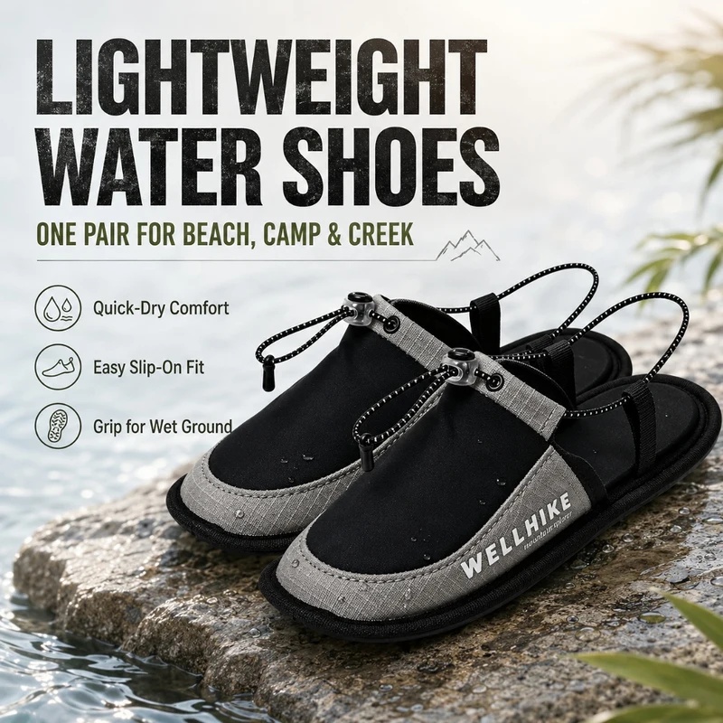 Outdoor Camping Items - Chaussons de camping à séchage rapide,