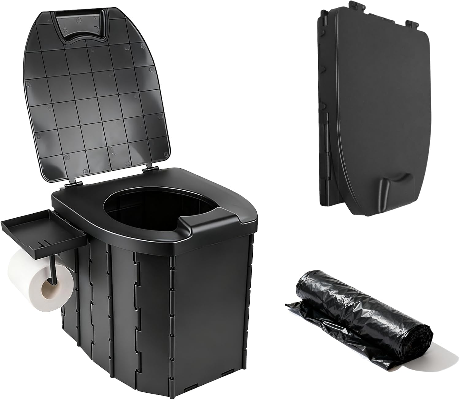 Outdoor Camping Van - Toilette pliable portable, pot de toilette