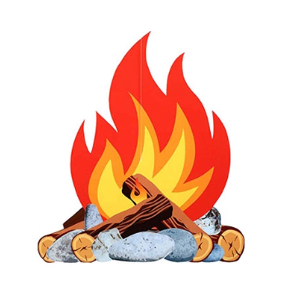 Outdoor Camping Burner - Torche de camping factice sécurisée, décoration