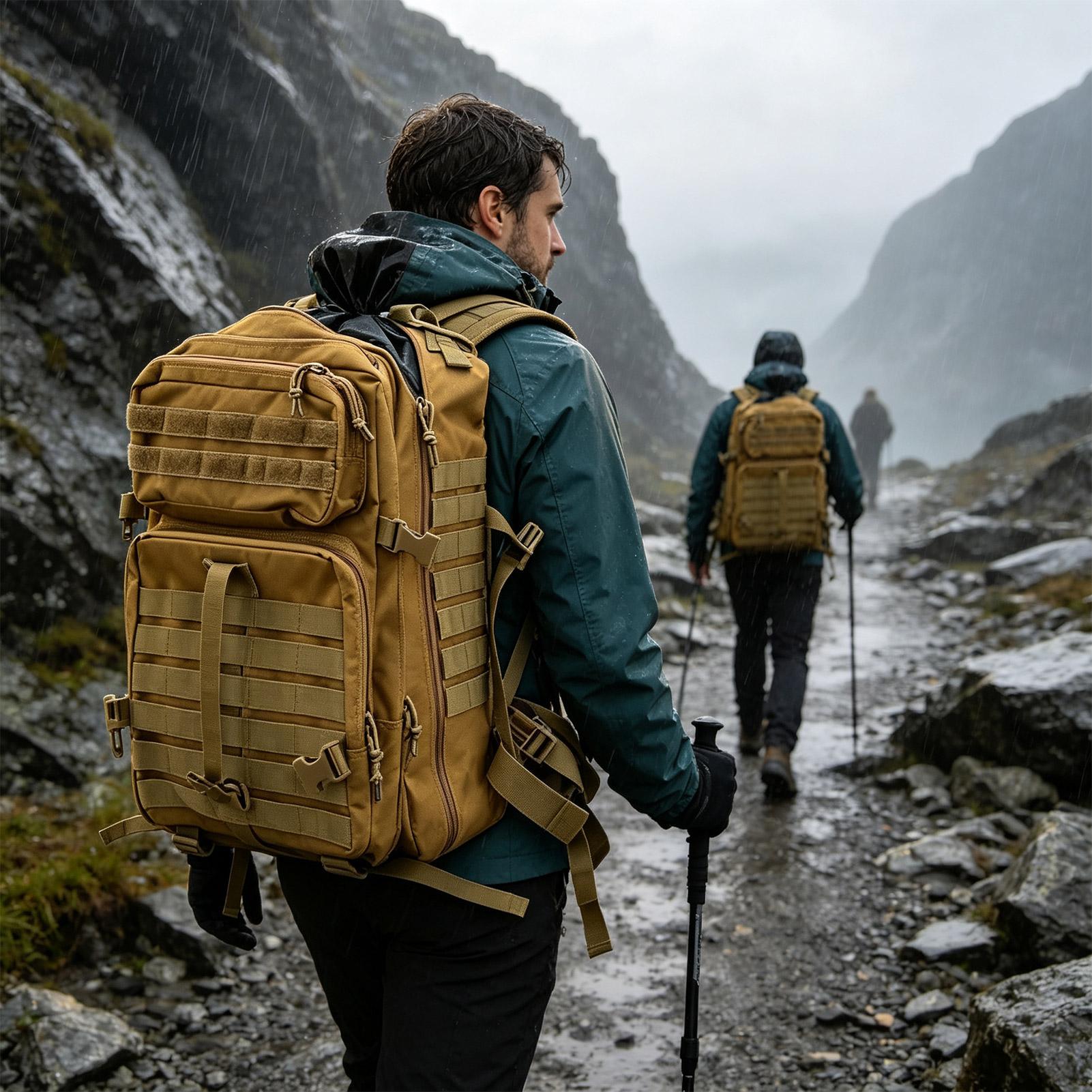 Outdoor Camping Backpack - Doublure de sac à dos imperméable,