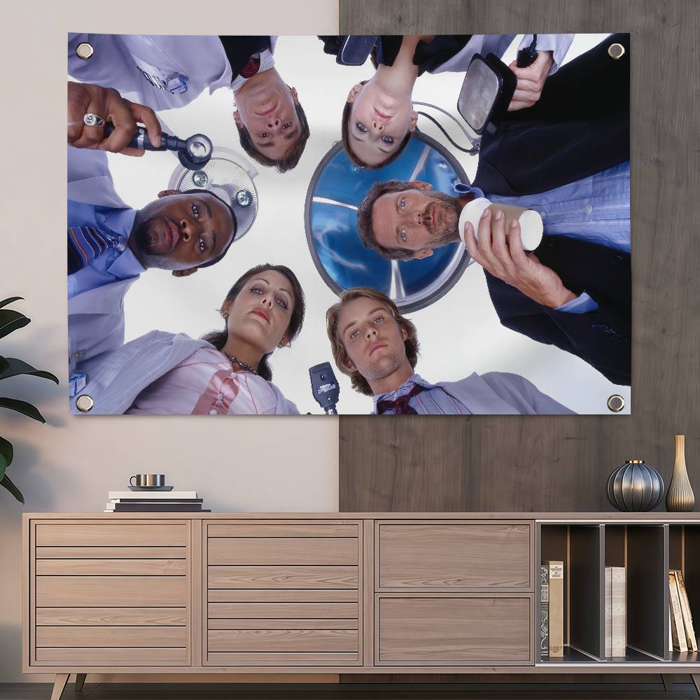 Outdoor Camping Tv - Drapeau Décoratif Hot TV H-House MD