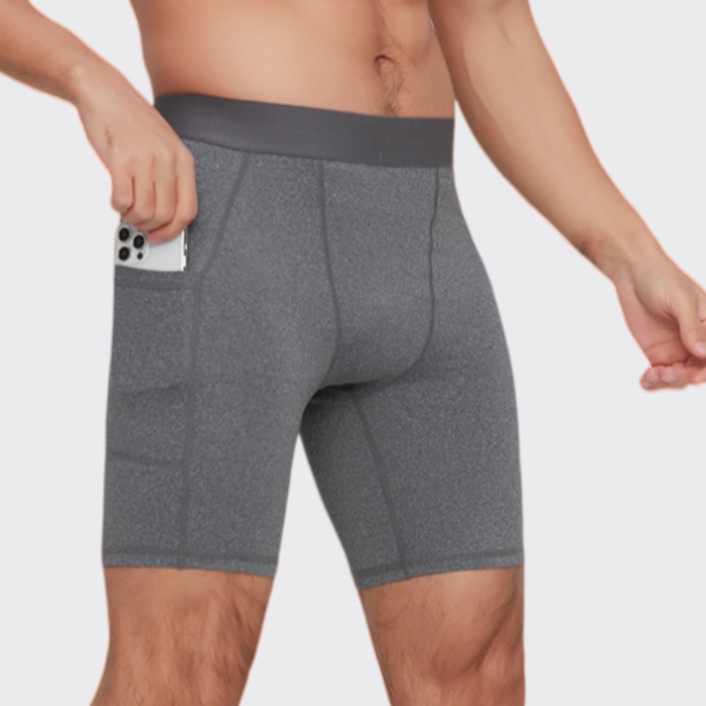 Outdoor Camping Logo - Shorts de musculation pour hommes, fitness,