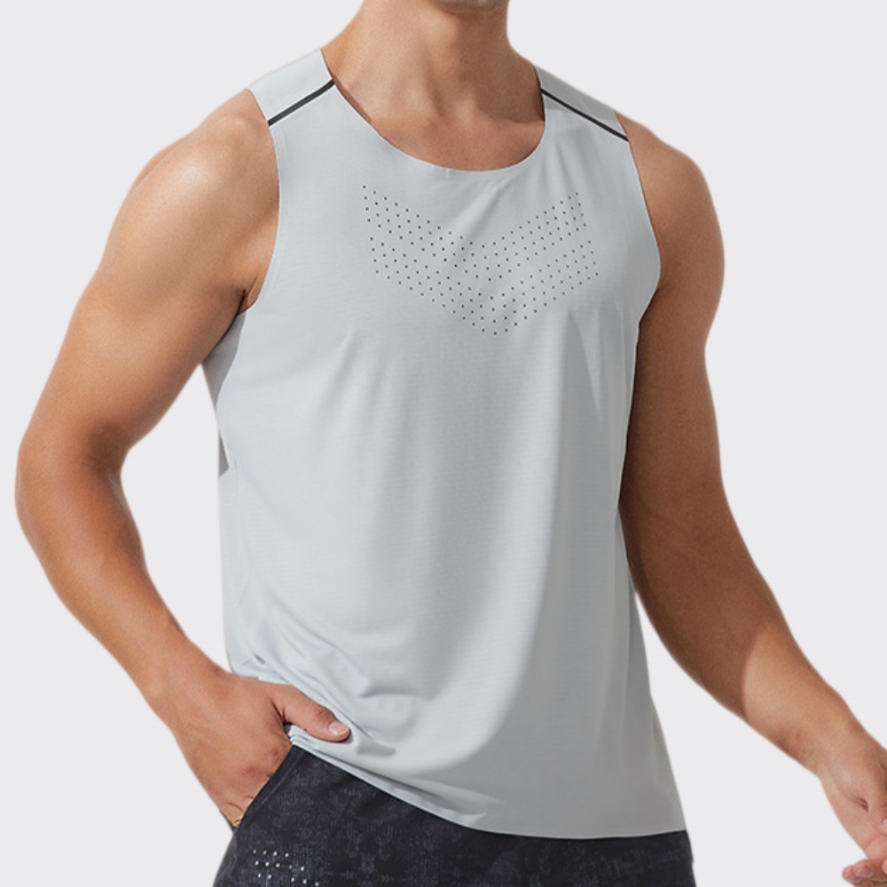 Outdoor Camping Logo - Débardeur de sport pour homme à