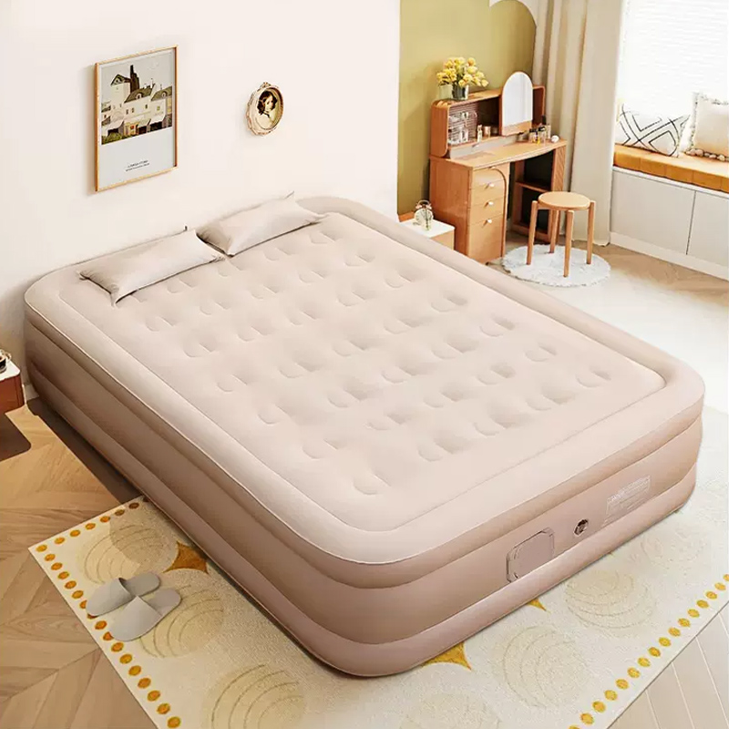 Outdoor Inflatable Camping Tent With Air Pump - Matelas pneumatique Queen avec pompe intégrée,