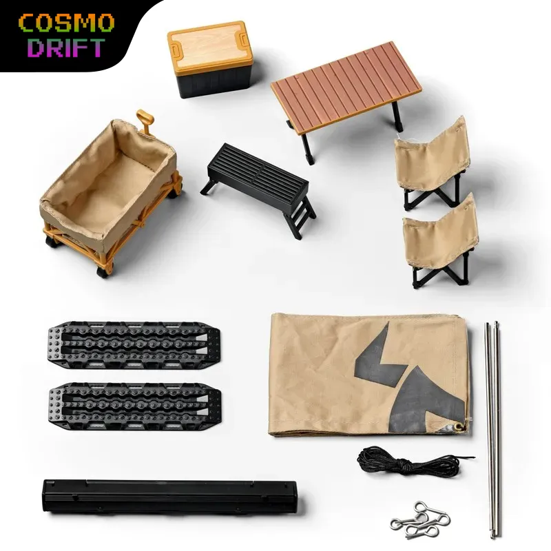 Outdoor Camping Kit - Kit de Modélisation MN-85K à l'Échelle
