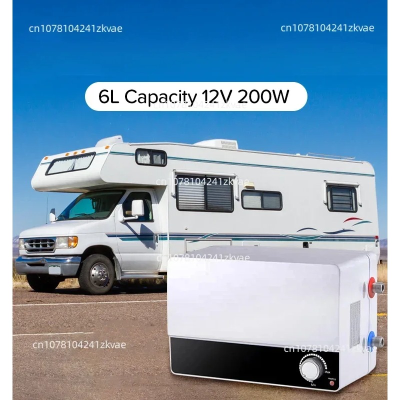 Outdoor Camping Water Heater - Chauffe-eau électrique pour camping-car, stockage 12v,