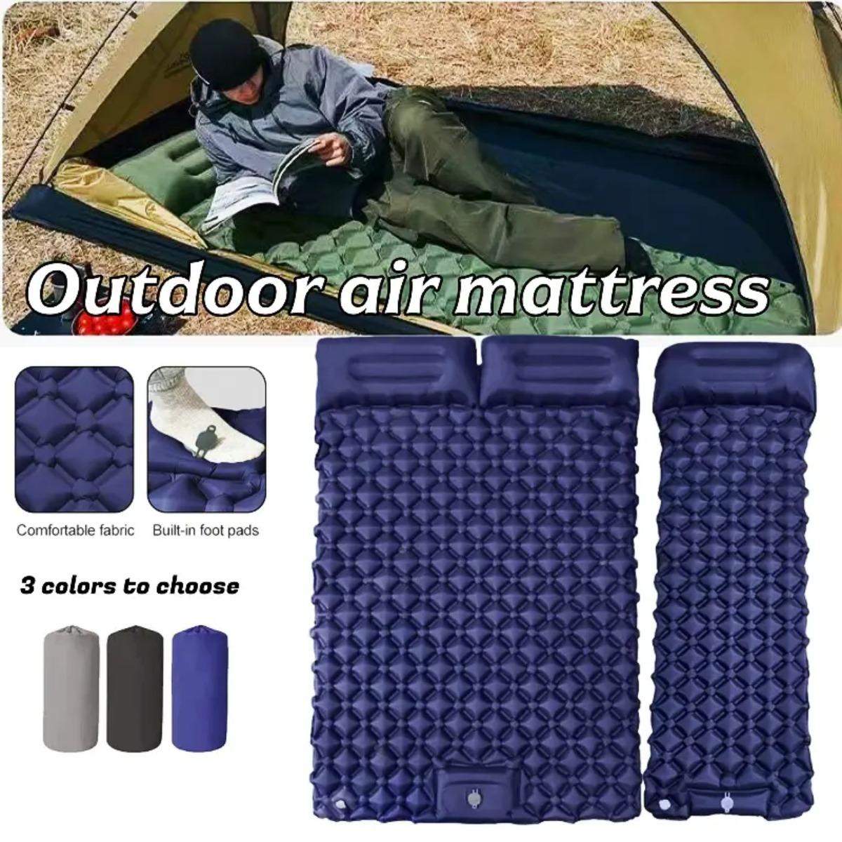 Outdoor Camping Carpet - Matelas pneumatique simple et double, tapis