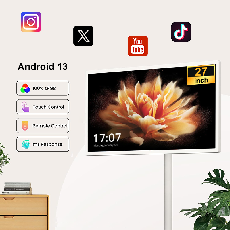 Outdoor Camping Tv - Téléviseur intelligent ELED extérieur blanc de