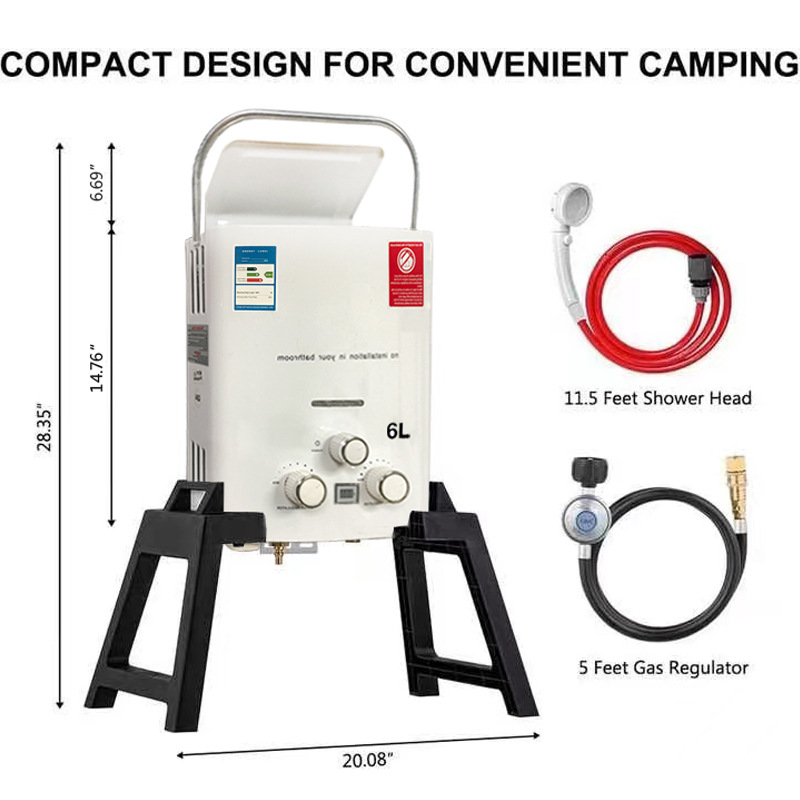 Outdoor Camping Water Heater - Nouveau modèle RV chauffe-eau extérieur chauffe-eau