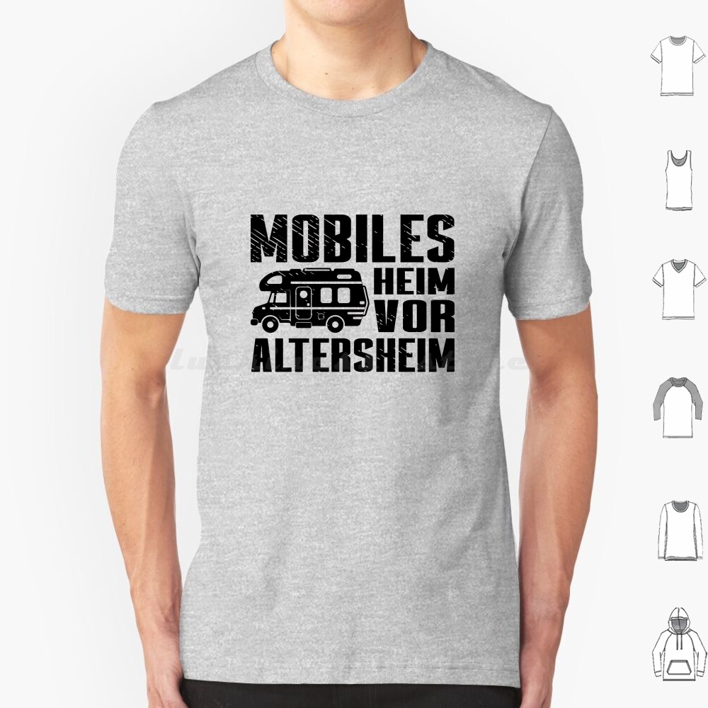 Outdoor Camping Van - T-shirt en coton 6XL pour camping-car,