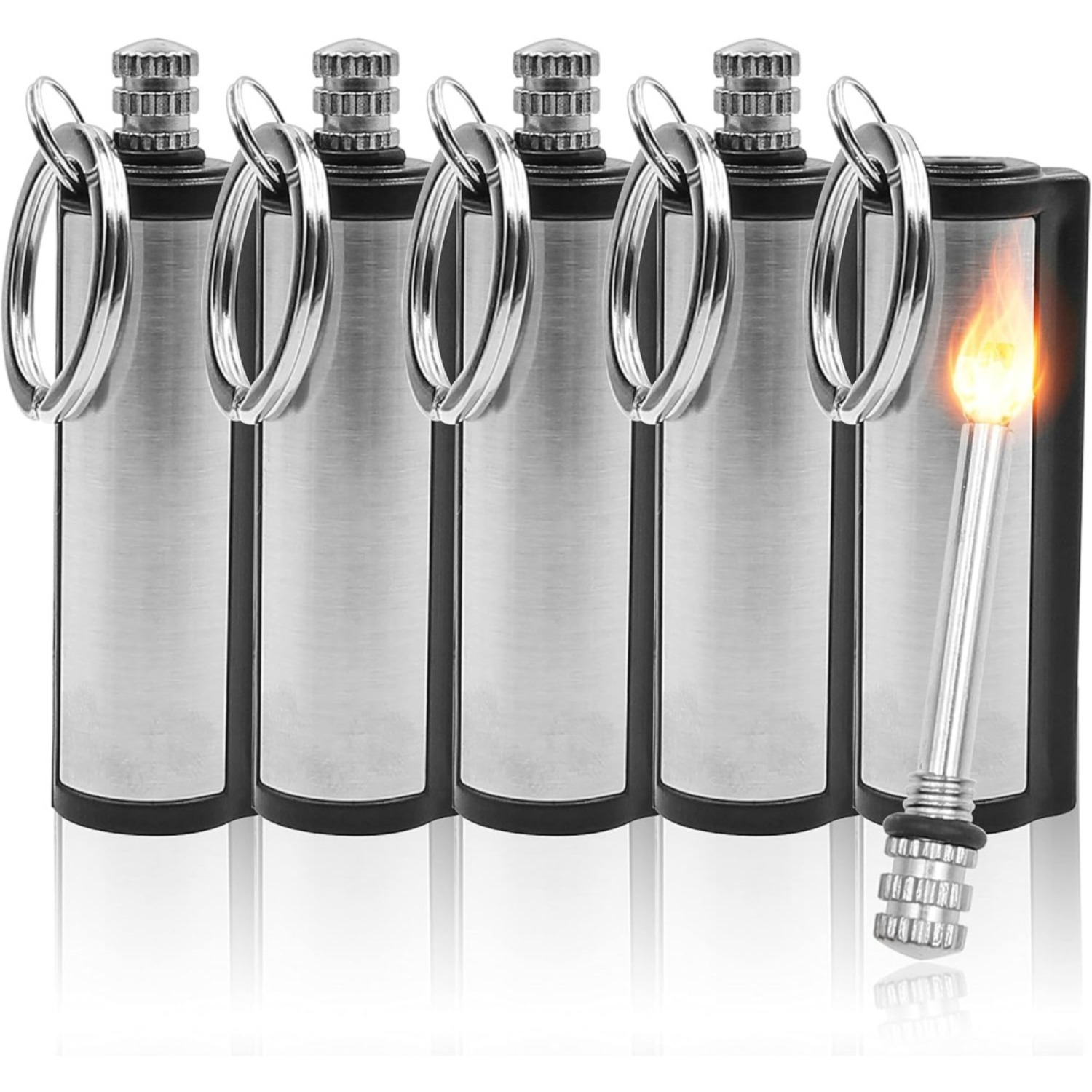 Fire Starter Flint - Ensemble de silex de magnésium, briquet