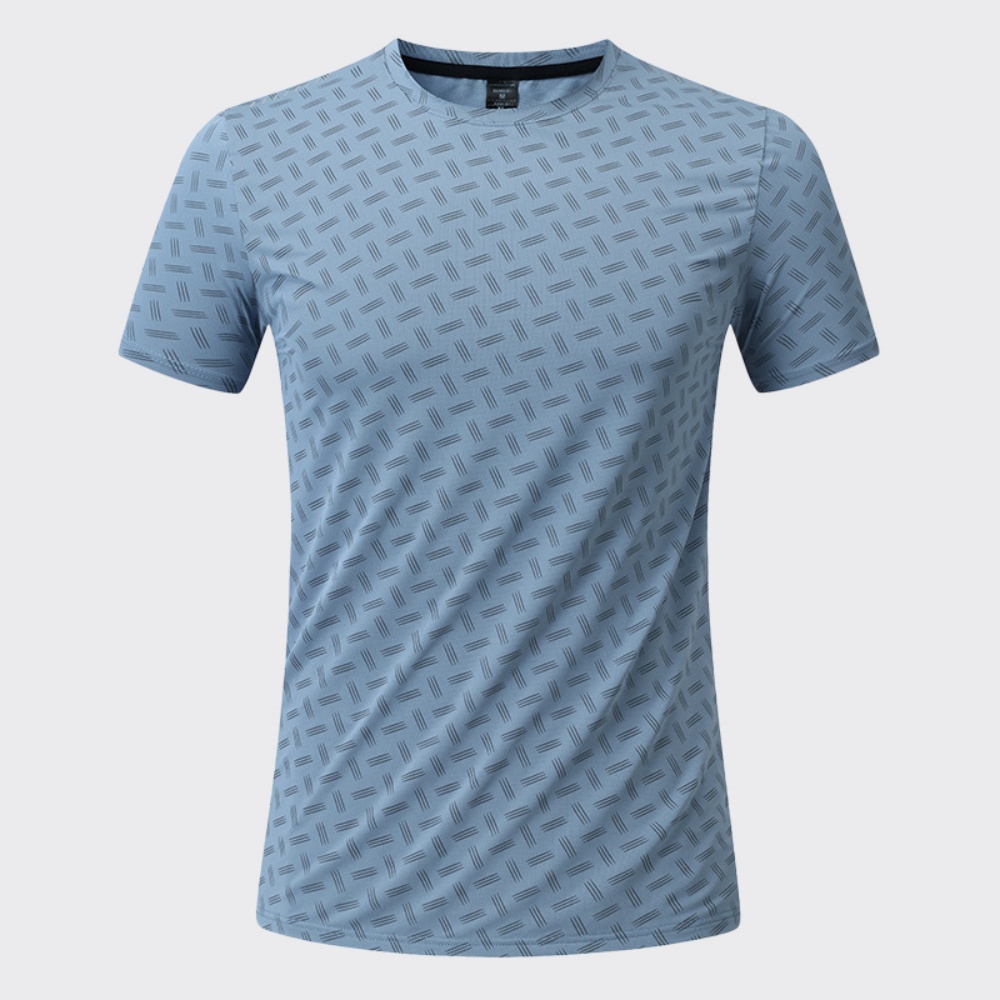 Outdoor Camping Logo - T-shirt de compression imprimé pour homme,