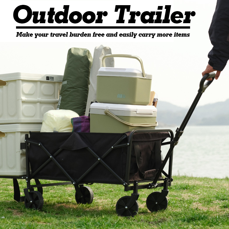 Outdoor Camping Van - Chariot pliant extra long, chariot utilitaire