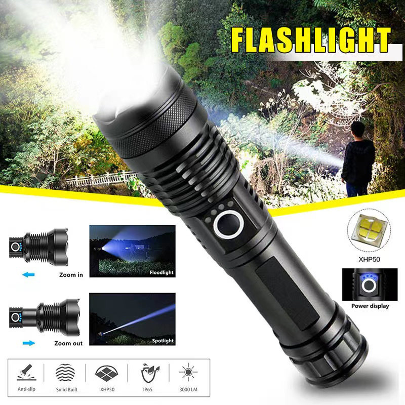 Outdoor Camping Adventure Lamp - Lampe de poche LED haute puissance