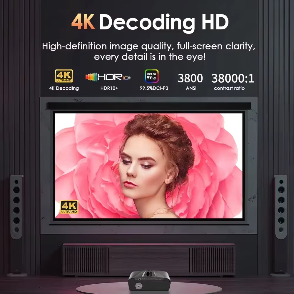 Projecteur 4K 3800 ANSI Androi - Outdoor Camping Tv avis et prix