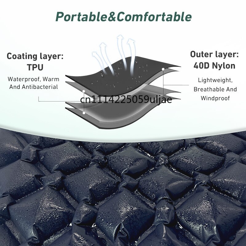 WESTTUNE Tapis de couchage gon - Outdoor Inflatable Camping Tent With Air Pump avis et prix