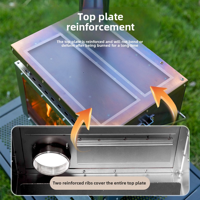 Poêle à bois, foyer à bois, ch - Outdoor Camping Oven avis et prix