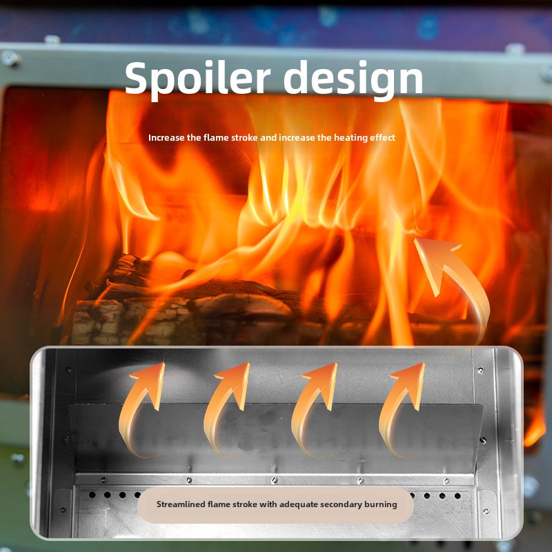 Poêle à bois, foyer à bois, ch - Outdoor Camping Oven avis et prix