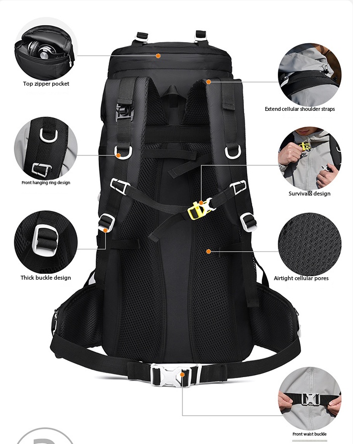 Sac à dos de randonnée profess - Outdoor Camping Backpack avis et prix