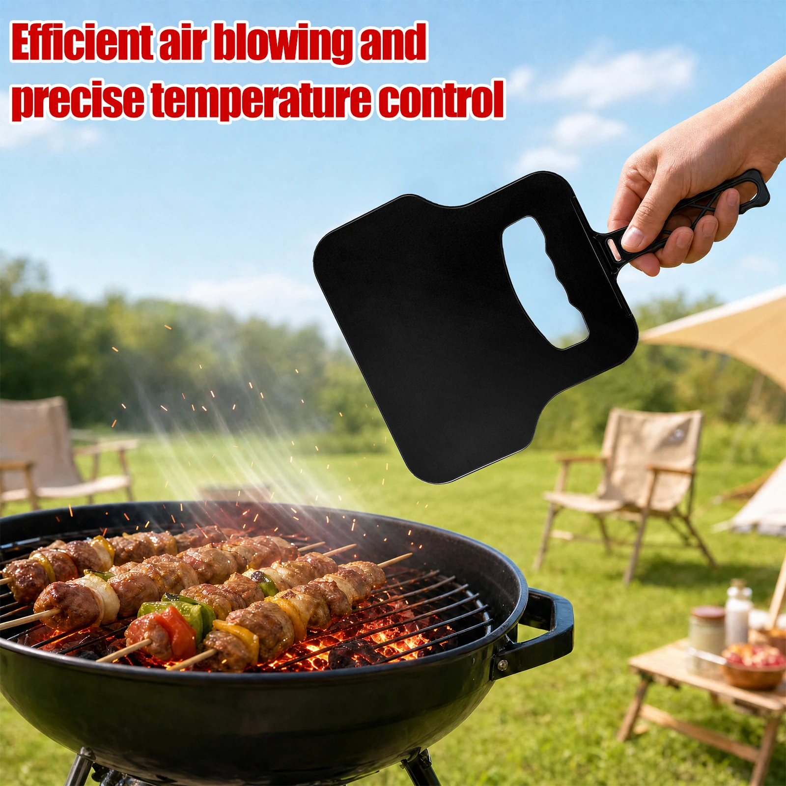 Ventilateur manuel en plastiqu - Outdoor Camping Burner avis et prix