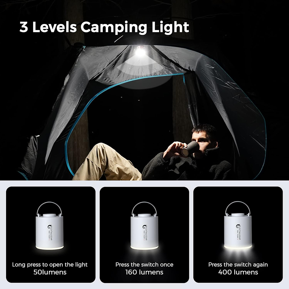 FLEXTAIL Pompe à air portable, - Outdoor Inflatable Camping Tent With Air Pump avis et prix