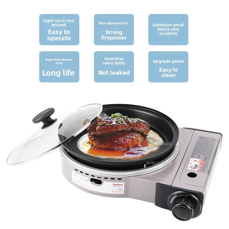 Réchaud à gaz portable coupe-v - Outdoor Camping Burner avis et prix