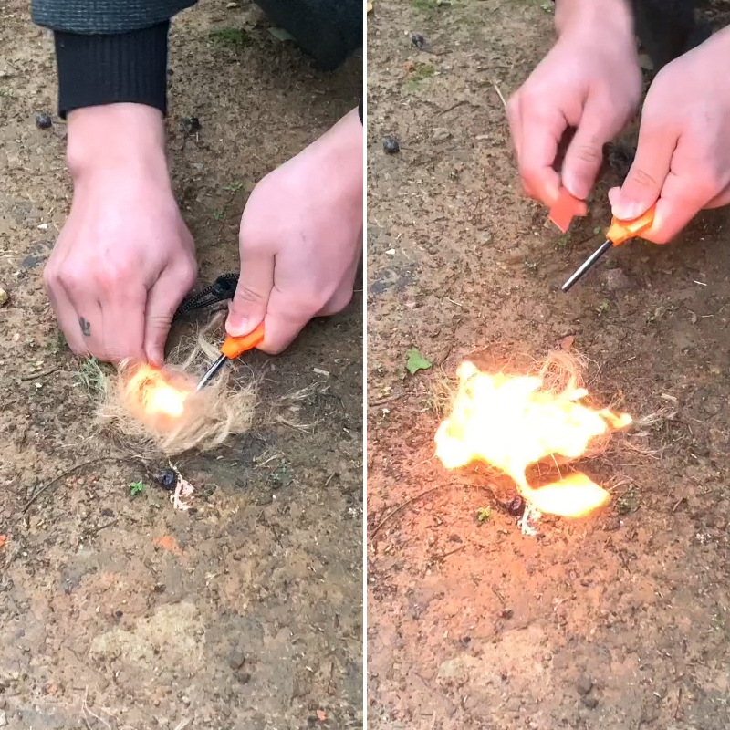 Démarreur de silex de survie e - Fire Starter Flint avis et prix