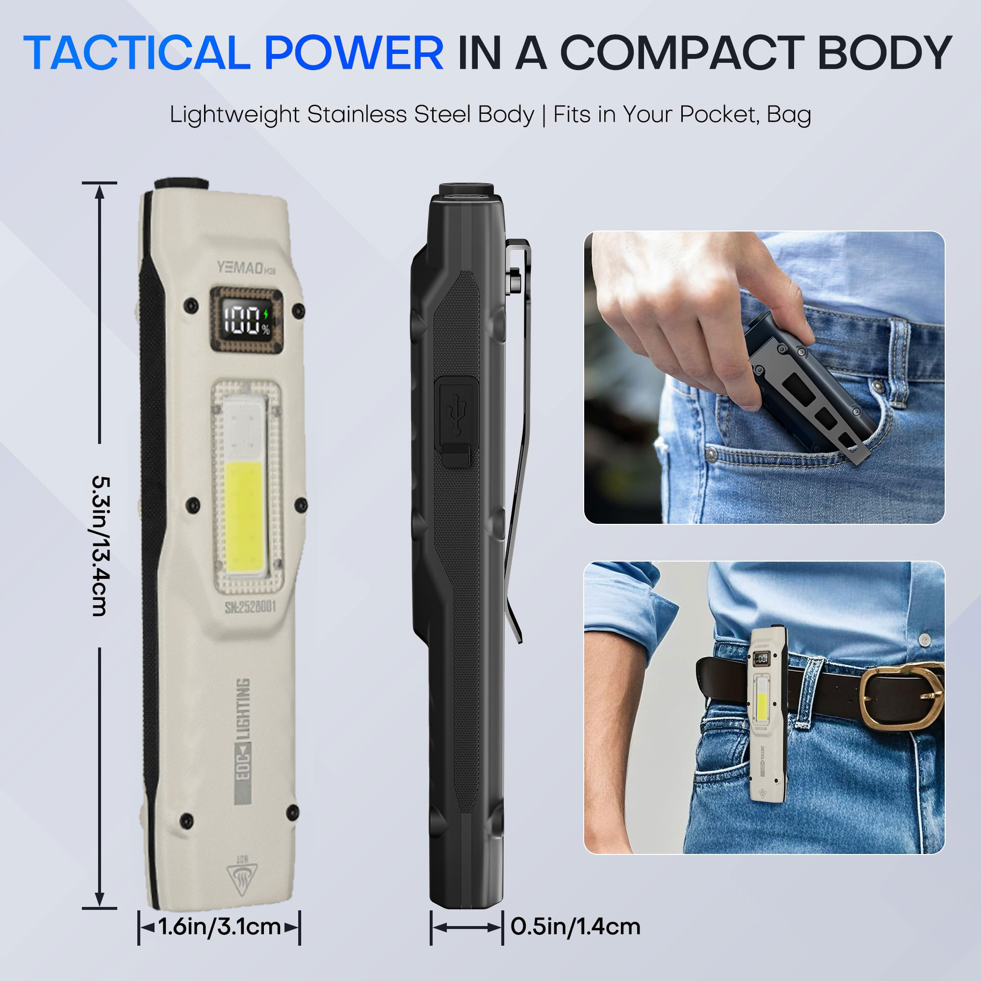 Portable 880LM YEMAO M28 Ultra - Outdoor Camping Accessories avis et prix