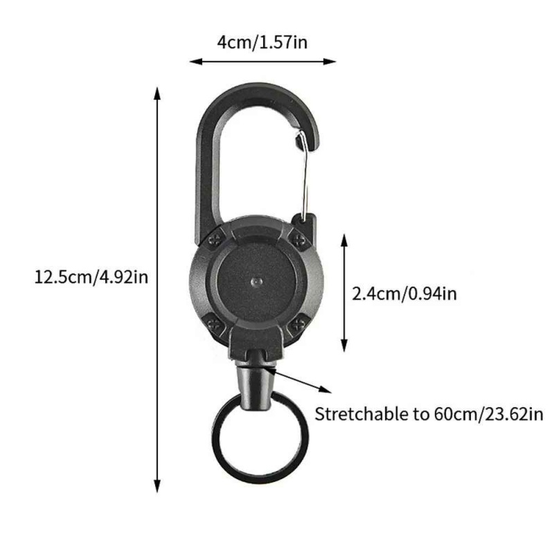 Porte-clés rétractable d'extér - Outdoor Camping Logo avis et prix