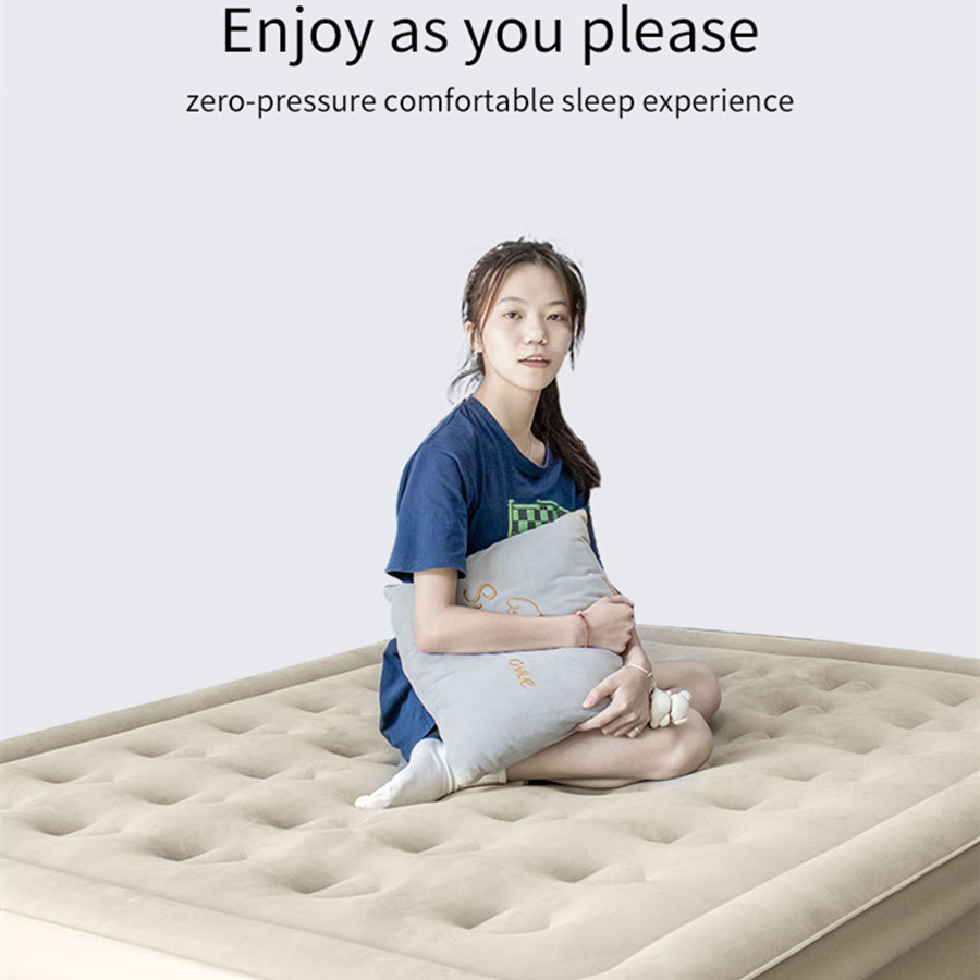 Matelas pneumatique intérieur  - Outdoor Inflatable Camping Tent With Air Pump avis et prix