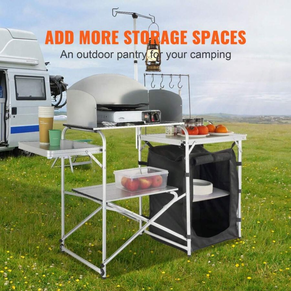Table de cuisine pliante pour  - Outdoor Camping Kitchen Setup avis et prix