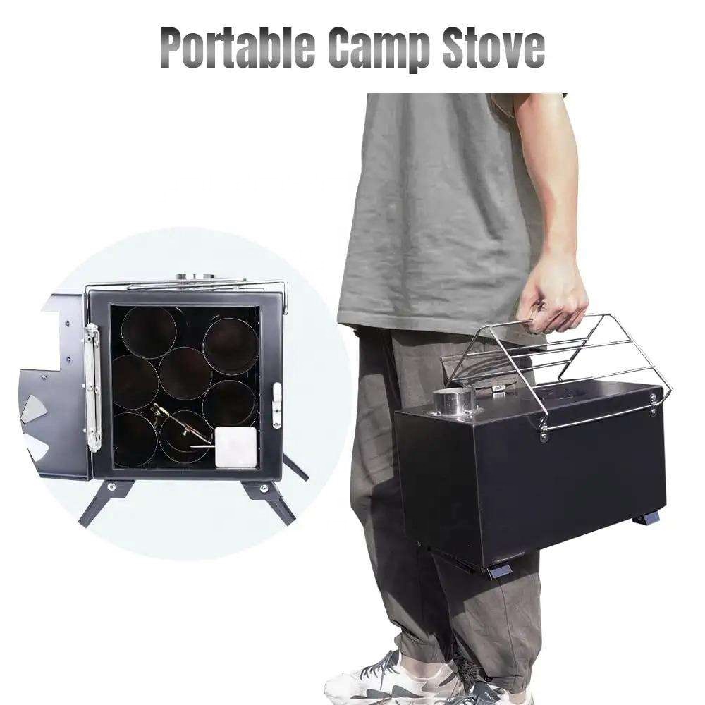 Poêle de Camping portatif exté - Outdoor Camping Stove Wood avis et prix