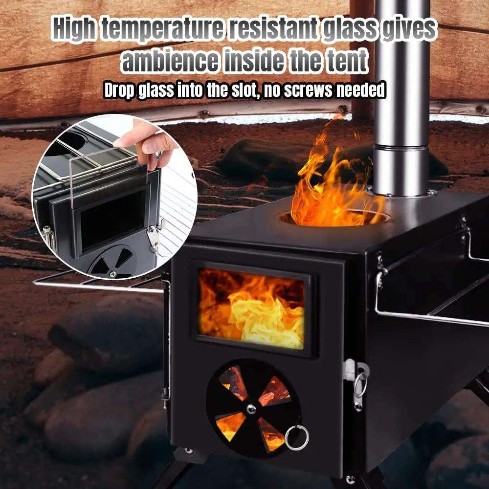 Poêle de Camping portatif exté - Outdoor Camping Stove Wood avis et prix
