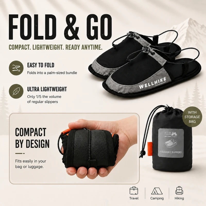 Chaussons de camping à séchage - Outdoor Camping Items avis et prix