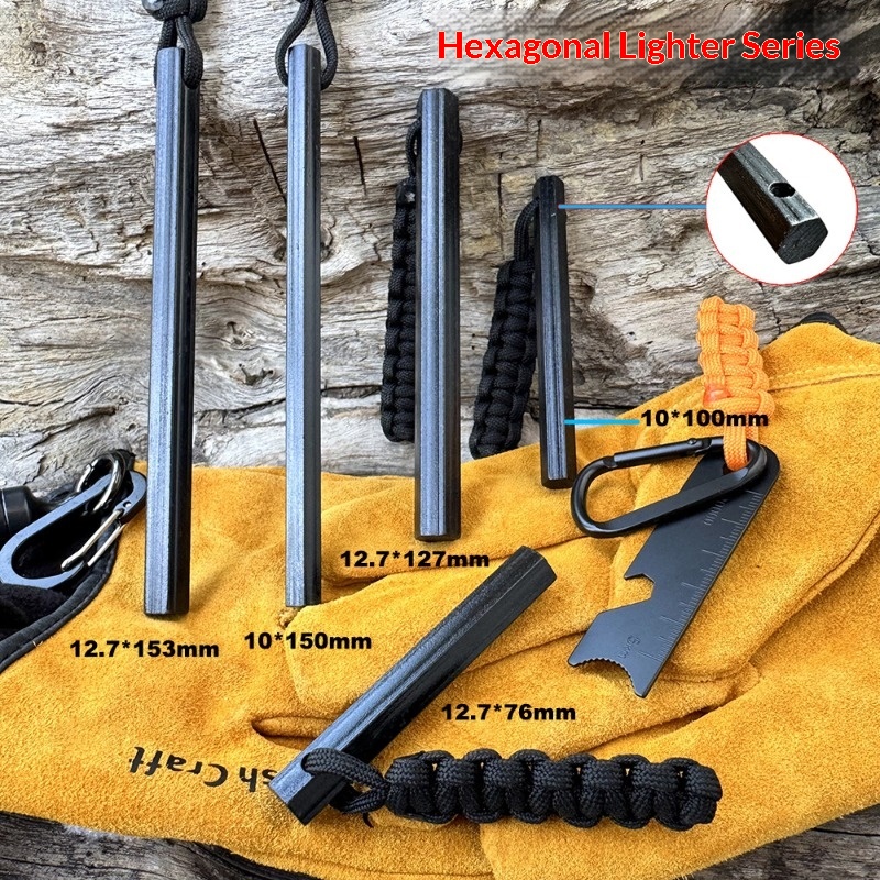 Bâton de magnésium hexagonal t - Fire Starter Flint avis et prix