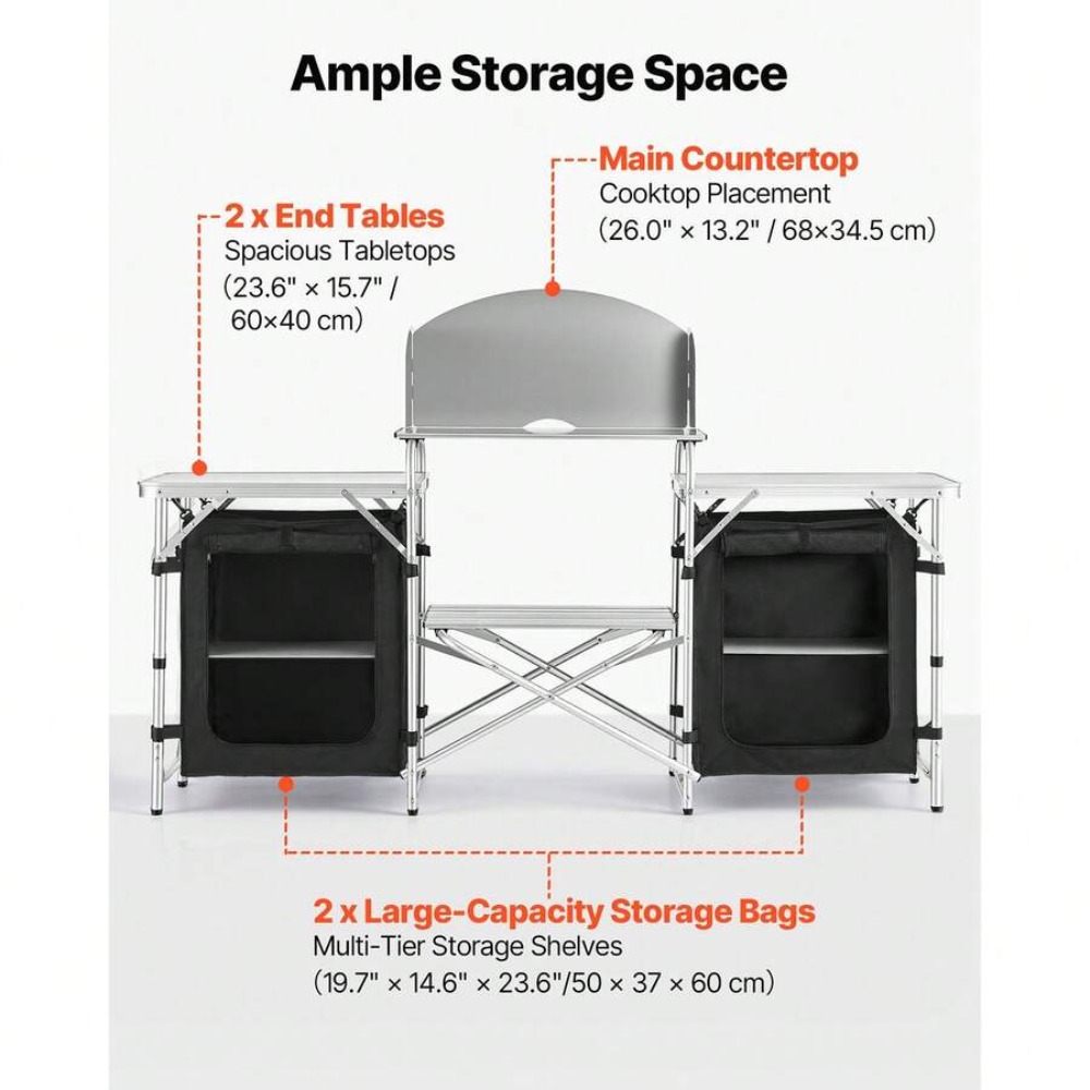 Table de camping pliable porta - Outdoor Camping Kitchen Setup avis et prix
