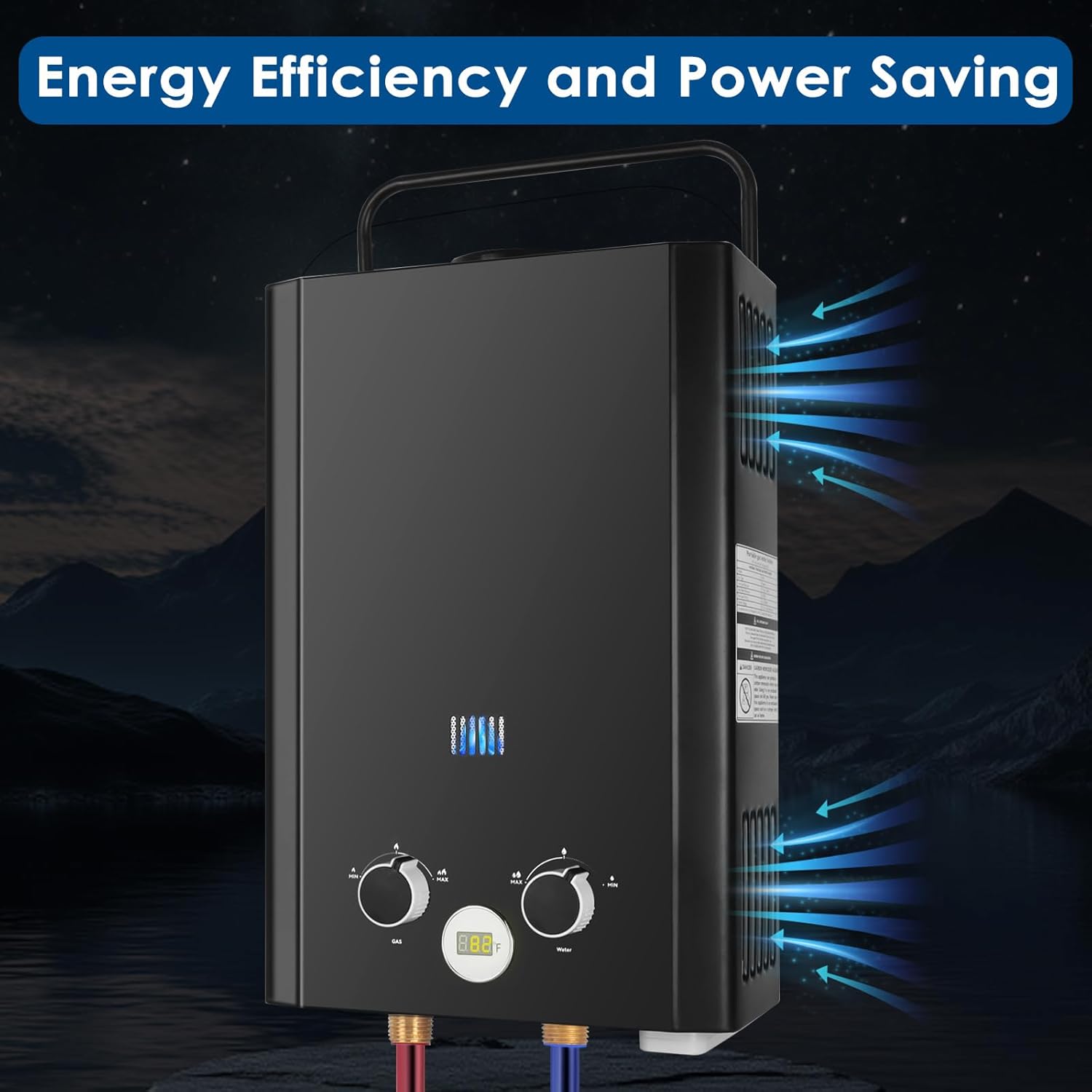 Chauffe-eau sans réservoir au  - Outdoor Camping Water Heater avis et prix