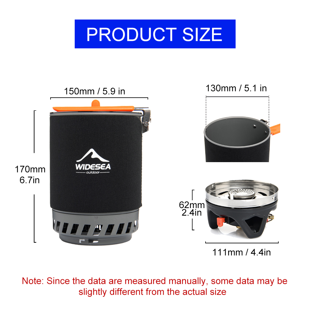 Widesea – système de cuisine d - Outdoor Camping Burner avis et prix