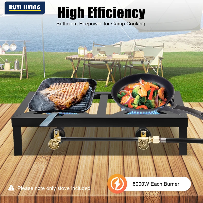 Réchaud à gaz portable 1/2 brû - Outdoor Camping Burner avis et prix
