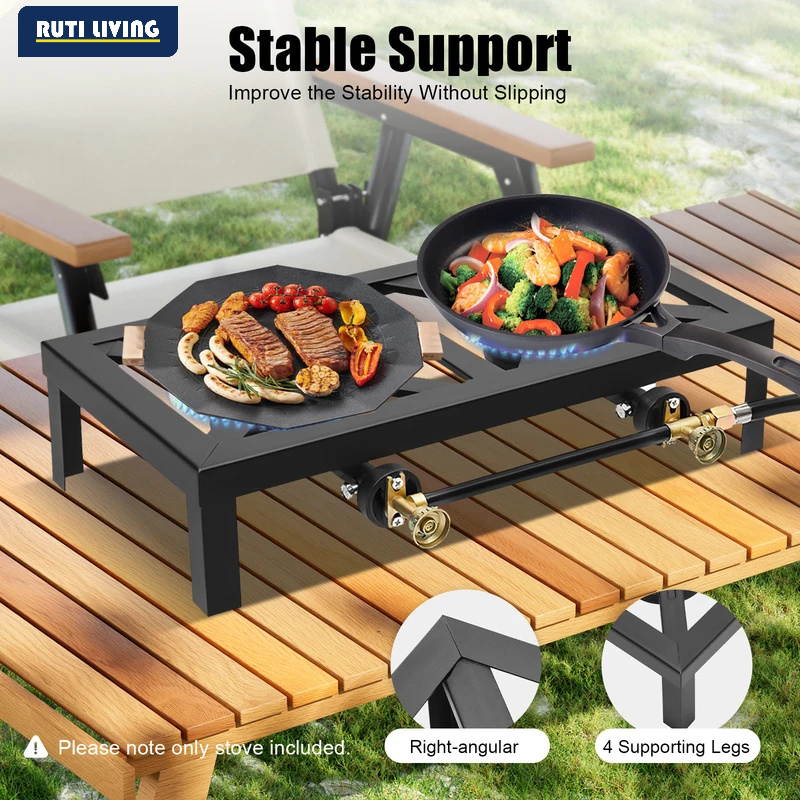Réchaud à gaz portable 1/2 brû - Outdoor Camping Burner avis et prix