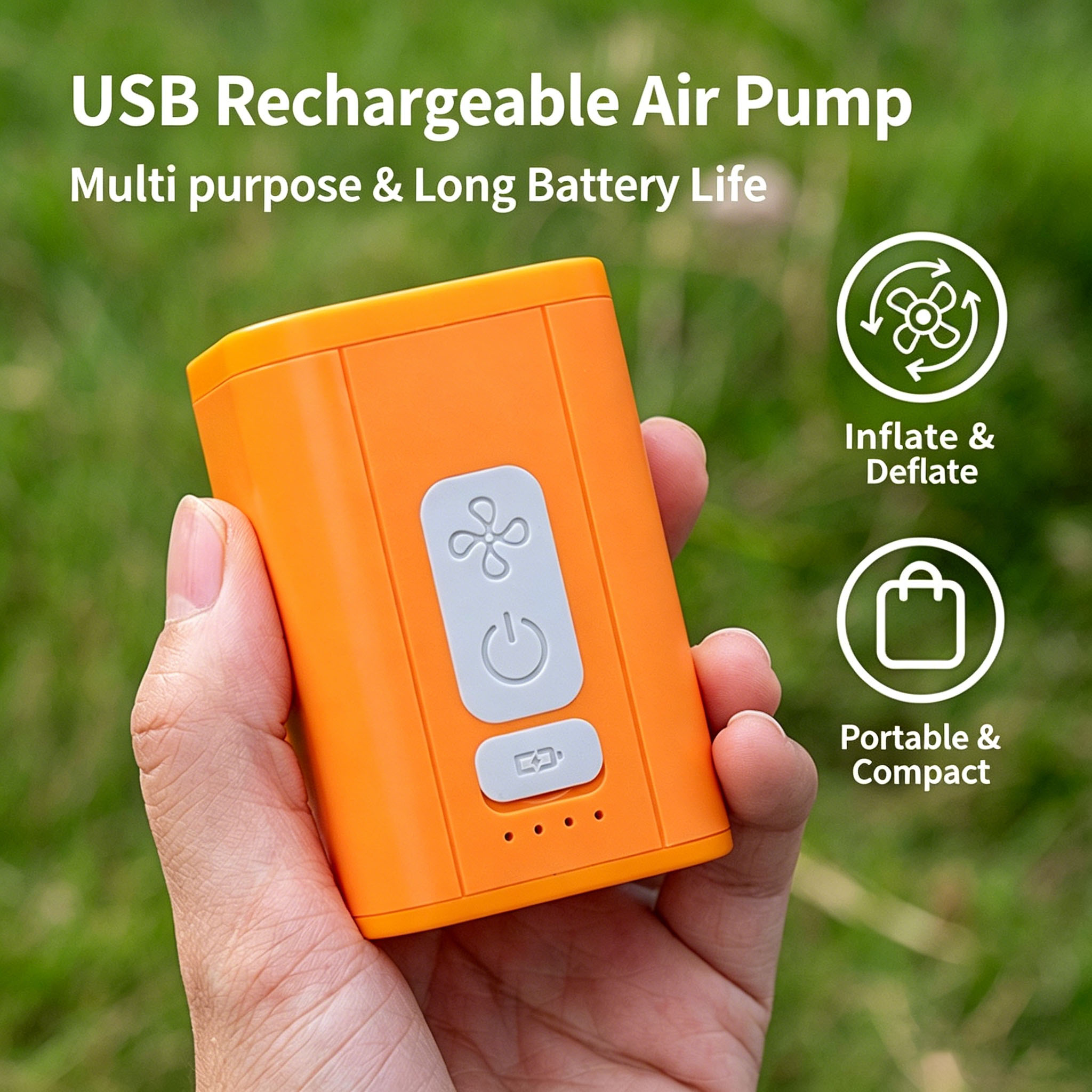 Pompe à air rechargeable 2-en- - Outdoor Inflatable Camping Tent With Air Pump avis et prix
