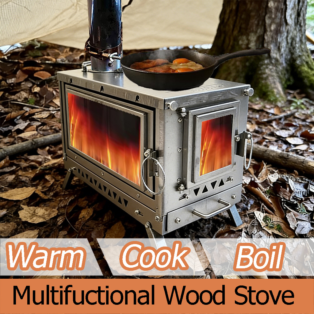 Poêle de tente DANCHEL T3 en t - Outdoor Camping Stove Wood avis et prix