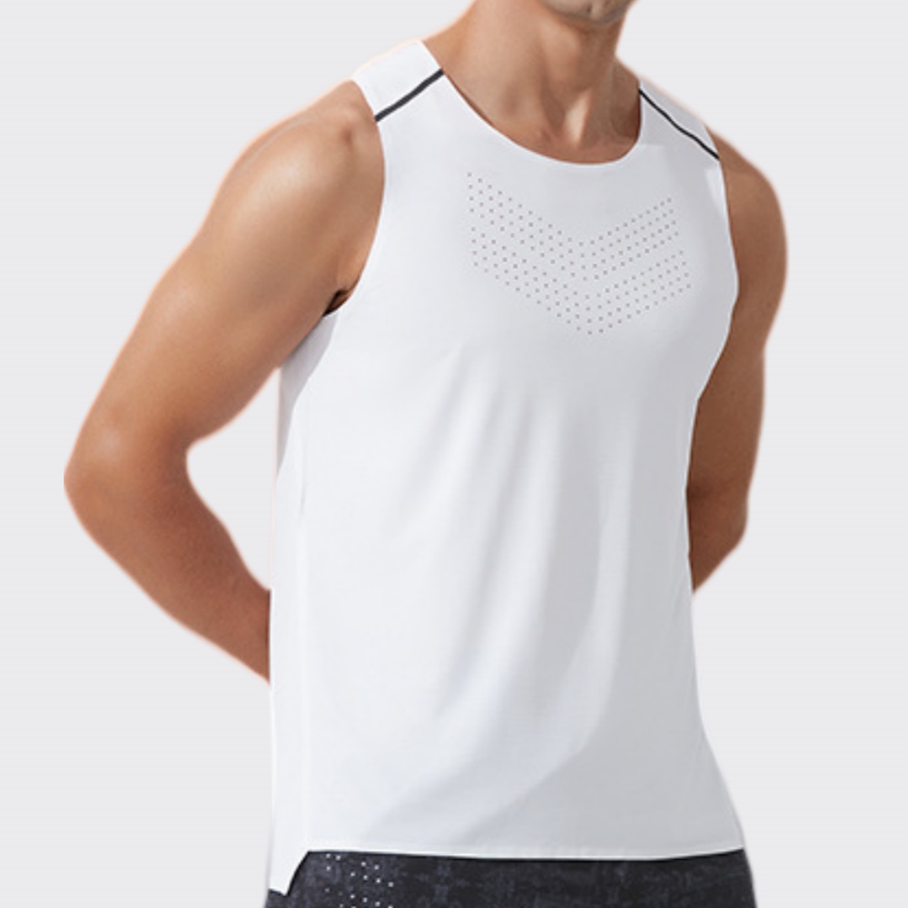 Débardeur de sport pour homme  - Outdoor Camping Logo avis et prix