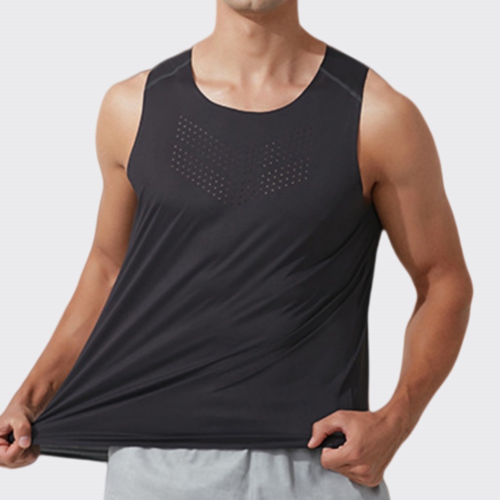 Débardeur de sport pour homme  - Outdoor Camping Logo avis et prix