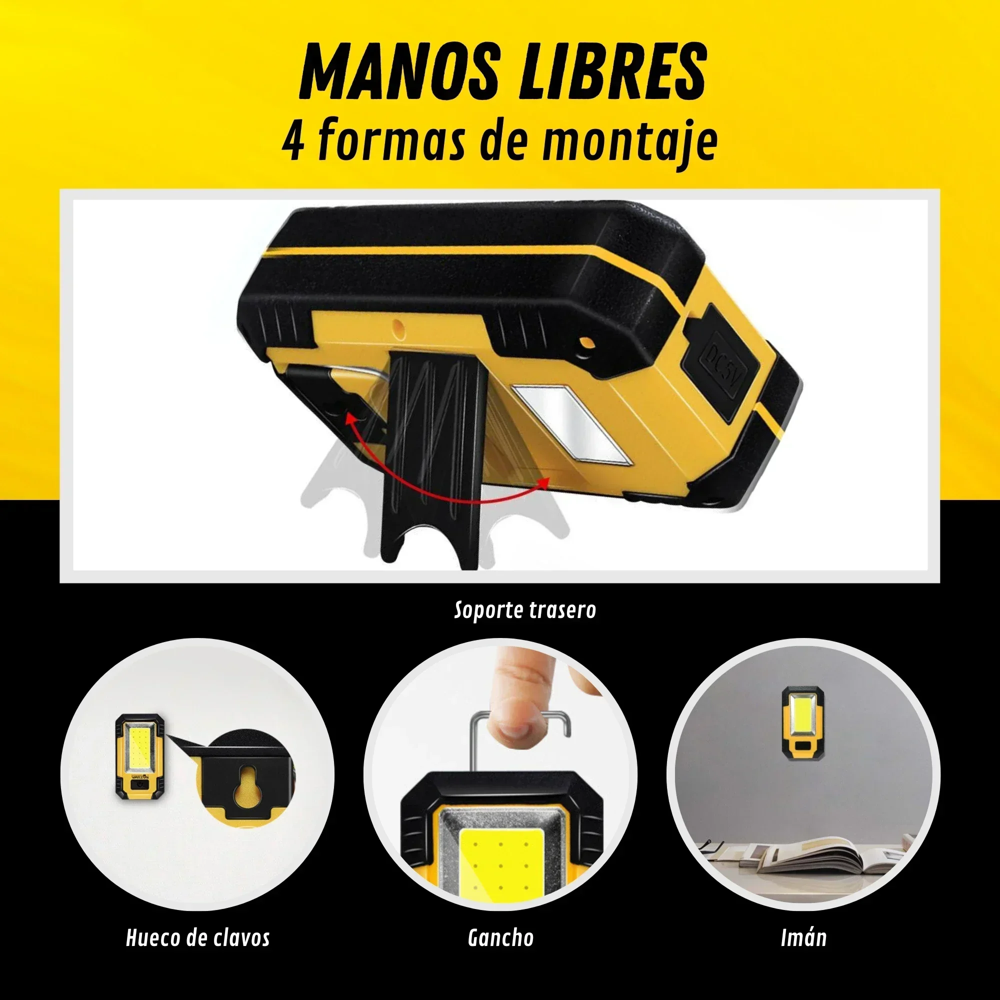 Lampe de travail rechargeable  - Outdoor Camping Accessories avis et prix
