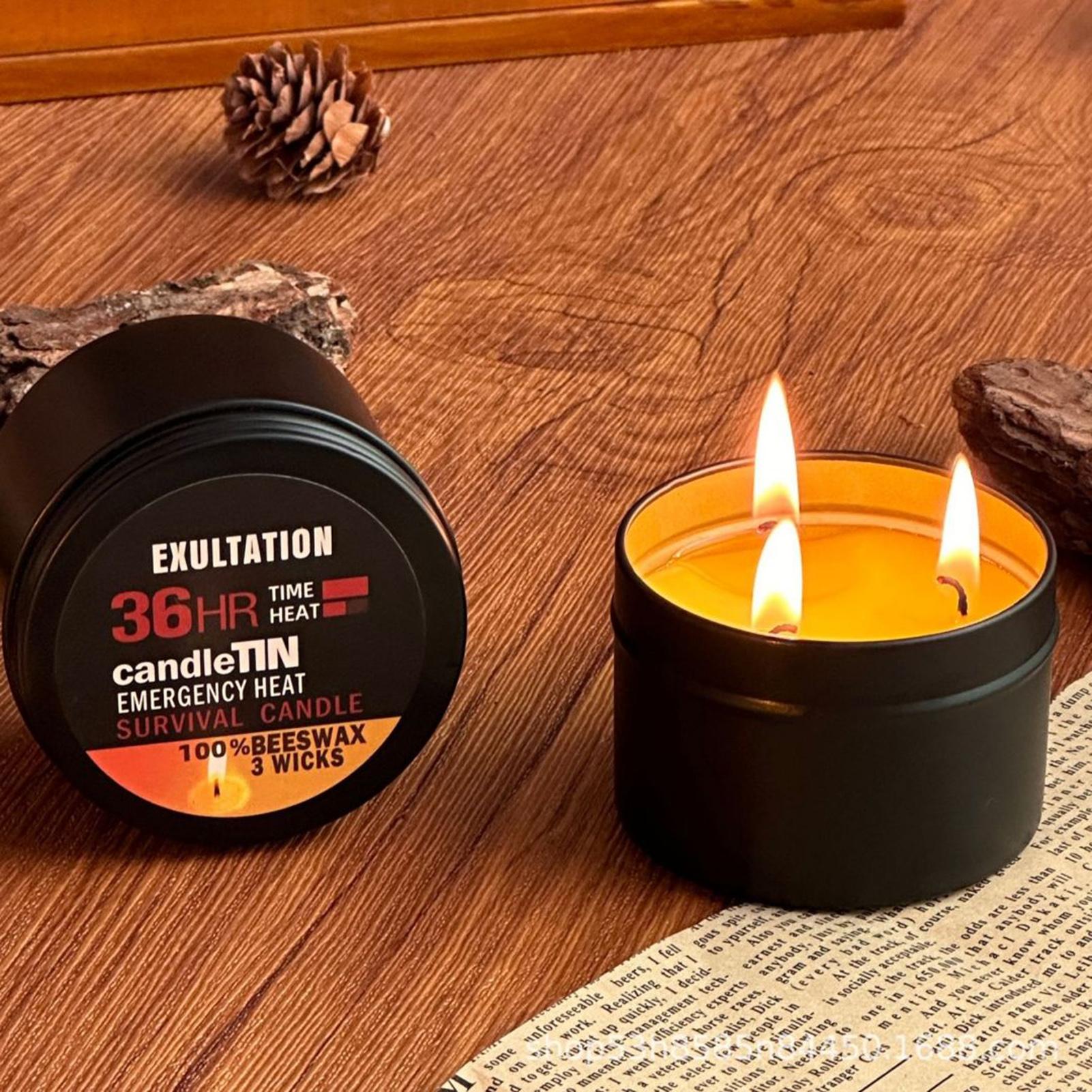 Bougies à combustion longue bo - Camping Quiet avis et prix