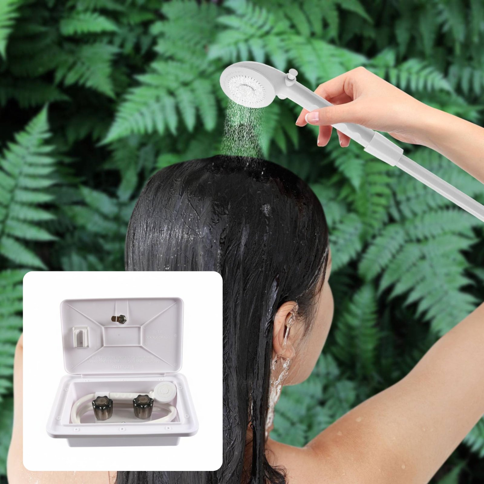 Boîte de douche extérieure com - Outdoor Camping Kit avis et prix