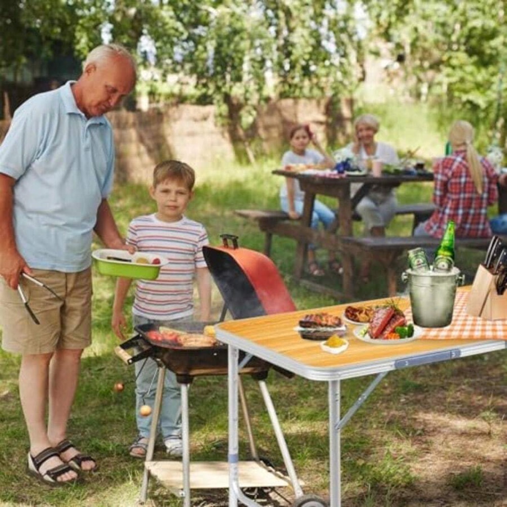 Table de camping pliable et po - Outdoor Camping Kitchen Setup avis et prix